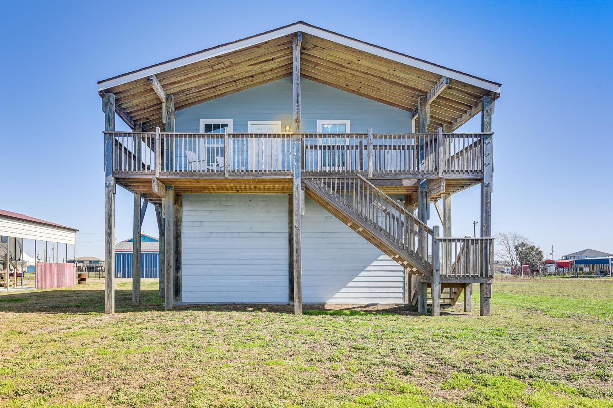 Crystal Beach Home With 2 Grills Walk To Shore! Exteriör bild